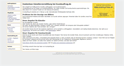 Desktop Screenshot of kunstauftrag.de