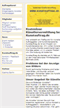 Mobile Screenshot of kunstauftrag.de